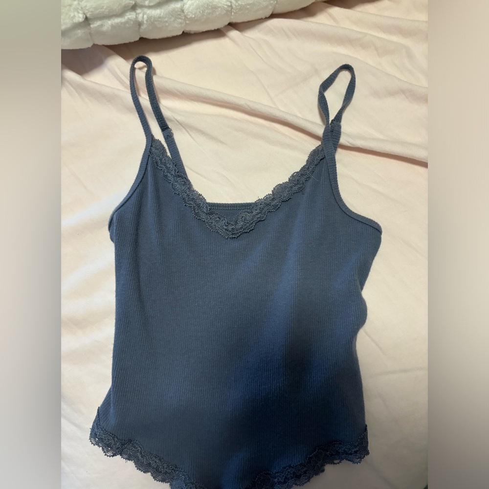 Hollister lacey tank top